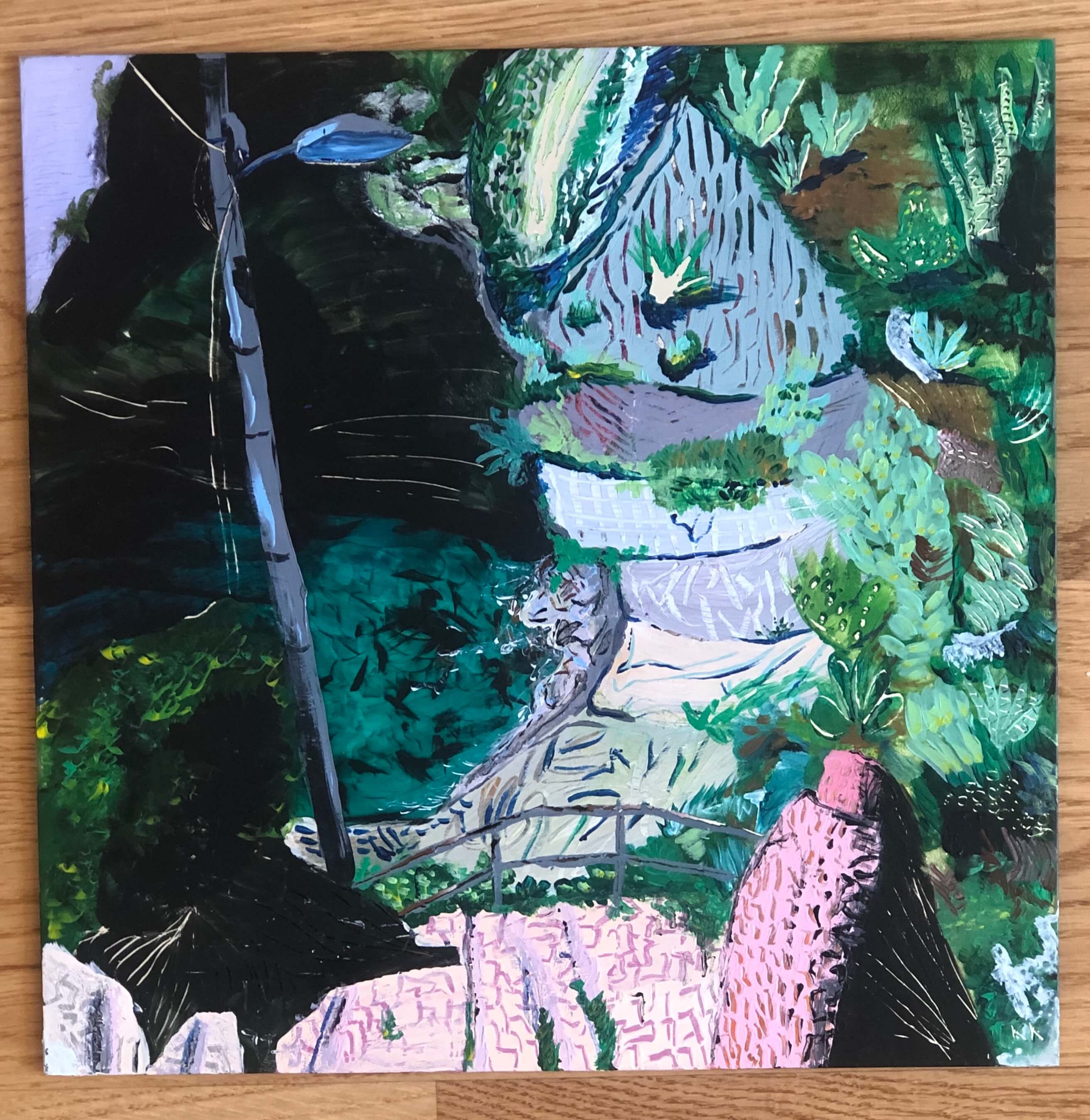painting of a landscape